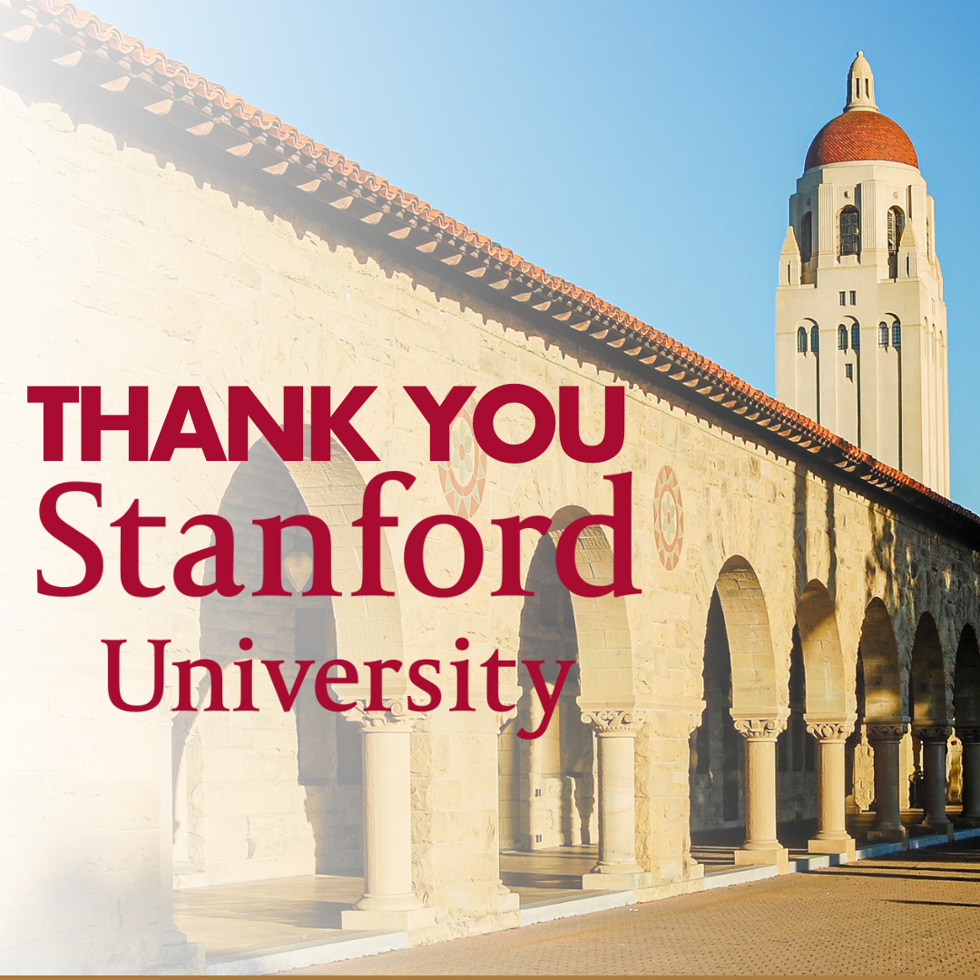 Stanford University Donates $100,000 to Support CAF’s Mission